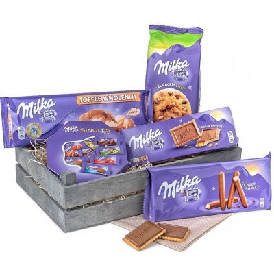 Dárkový čokoládový koš Milka 09843 – Hledejceny.cz