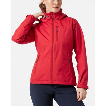 Helly Hansen W Crew Hooded Jacket red