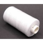 Polyesterové riflové nitě v návinu 200 m - bílá – Zbozi.Blesk.cz