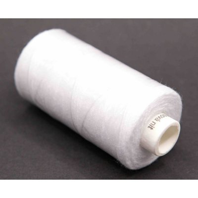 Polyesterové riflové nitě v návinu 200 m - bílá – Zbozi.Blesk.cz