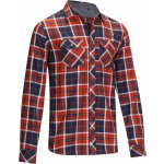 OKKSO KOSTKOVANÁ KOŠILE S DLOUHÝM RUKÁVEM SENTIER MODRO ČERVENÁ – Sleviste.cz