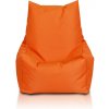 Sedací vak a pytel Primabag Solid polyester oranžová