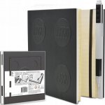 LEGO Zápisník s gelovým perem jako klipem - černý – Sleviste.cz