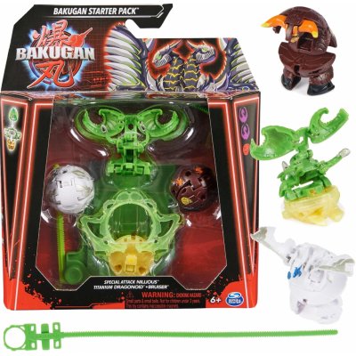 Spin Master Bakugan startovací sada speciální útok Nillioous Solid – Zboží Mobilmania