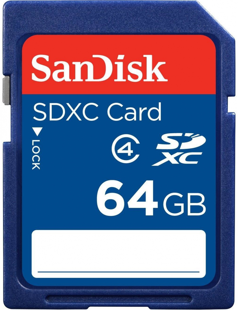 SanDisk SDXC 64 GB Class 4 SDSDB-064G-B35