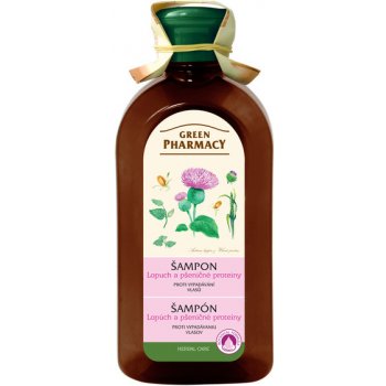 Green Pharmacy šampon proti vypadávaní vlasů Lopuch a pšeničné proteiny 350 ml