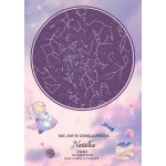 Dětská hvězdná mapa narození – Zboží Dáma