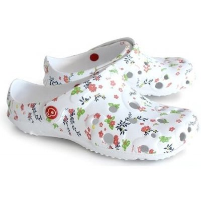Schu´zz Globule dámská obuv 0029 bílá potisk květiny
