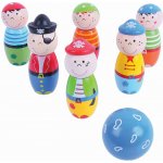 Bigjigs Toys Kuželky: Piráti – Zboží Živě