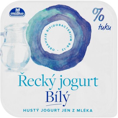 Milko Řecký jogurt bílý 140 g – Zboží Mobilmania