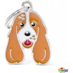 My Family COCKER gravírovateľný přívěsek 2,9 x 2,5 cm – Zboží Mobilmania