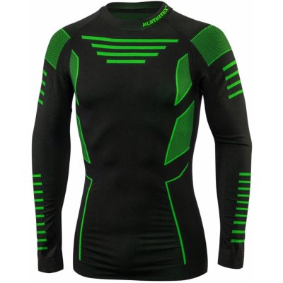 Klimatex Harald Seamless LS Black/Neon Green – Hledejceny.cz