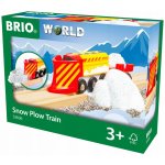 Brio WORLD 33606 Vlak se sněhovým pluhem – Zboží Mobilmania