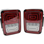 Sada LED zadních světel, EU, Jeep Wrangler JK, serie Sahara – Zboží Mobilmania