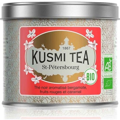 Kusmi Tea Sypaný černý čaj St. Petersburg Bio kovová dóza 100 g