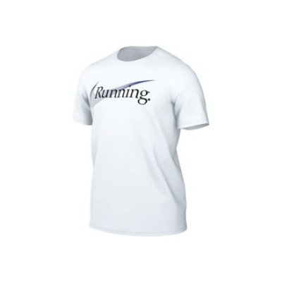 Nike Triko běžecké Dri-Fit Mens Running T-S S bílá – Hledejceny.cz