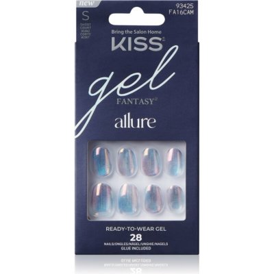 KISS Gel Fantasy Allure umělé nehty 28 ks – Zboží Dáma