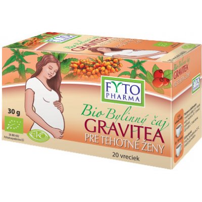Fytopharma Gravitea BIO Bylinný čaj pro těhotné ženy porcovaný 20 x 1.5 g – Zbozi.Blesk.cz