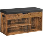 Vasagle LUJZA tmavá hnědá/černá LHS30BX – Sleviste.cz