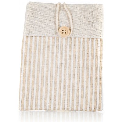 HOME DECOR Pytlík dekorativní NATURE 10,5 x 14 cm pruhy – Hledejceny.cz