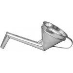 Kovový trychtýř se sítkem Ø 150/22 mm, vyhnutý – Zbozi.Blesk.cz