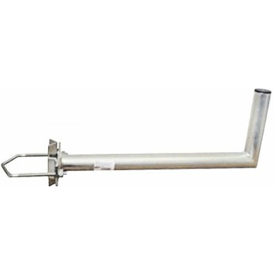Anténní držák 50cm na stožár s vinklem, rozteč třmenu 100mm, trubka 42/2mm, výška 16cm žár. – Sleviste.cz