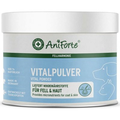 Aniforte Přírodní doplněk na srst a kůži Vital pudr 250 g – Hledejceny.cz