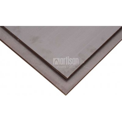 Voděodolná překližka protiskluzová, hnědá 12x1250x2500 Bříza, F-W (protiskluz - fólie), lepidlo AW100 – Sleviste.cz