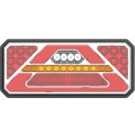 TT Technology LED dynamické světlo na přívěsy , 5 funkcí, 236x104x40 mm, levé – Sleviste.cz