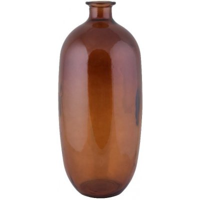 Láhev|váza, pr.19x45cm|9,6L, hnědá|medová|Vidrios San Miguel|Recycled Glass – Hledejceny.cz