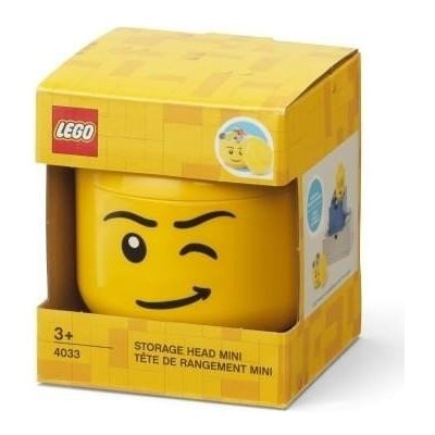 LEGO® Úložný box Hlava mrkající chlapec mini 40330800 – Zboží Dáma