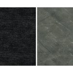 Polyform obkladová deska oboustranná abstrakt černý/kámen zelený 10x640x4100 mm – Zboží Dáma