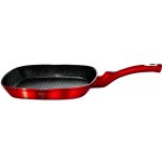 BerlingerHaus grilovací s mramorovým povrchem Metallic Line červená 28 cm – Hledejceny.cz