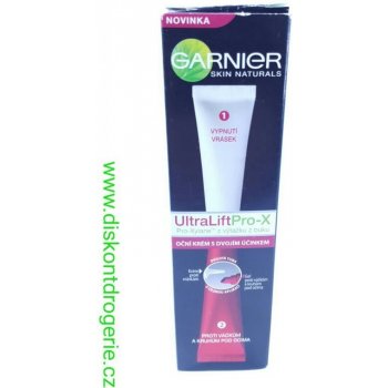 Garnier skin naturals Ultralift Pro-X oční krém 2 x 5 ml