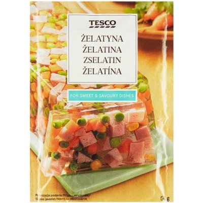 Tesco Želatina 50 g – Zboží Dáma