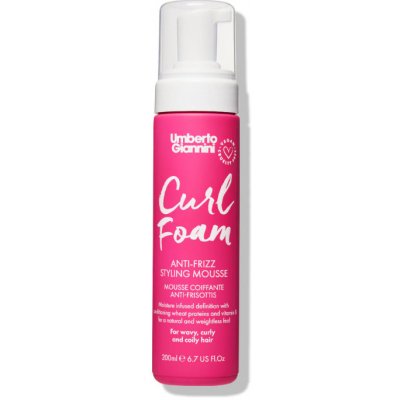 Umberto Giannini Curl Foam Anti-Frizz Styling Mousse Pěnová tužidla na vlasy 200 ml – Sleviste.cz