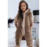 Dámská prošívaná vesta Noelia ty3131 khaki – Zboží Dáma