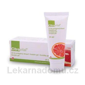 HerbPharma Citrovital Dentální gel pro dospělé 25 ml