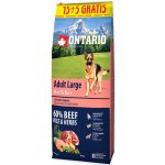 Ontario Adult Large Beef & Rice 20 kg – Sleviste.cz