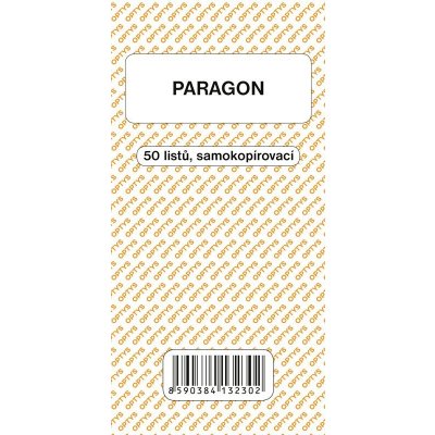 Optys 1323 Paragon, 7,5 × 14,8 cm, 50 listů, samopropisovací – Zboží Živě