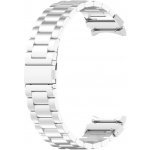 Drakero Kovový řemínek stříbrný pro Samsung Galaxy Watch 4, 5, 6, 7 10239 – Zboží Živě