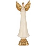 Clayre & Eef Dekorace figurka Anděl s korunkou - 27*18*78 cm – Hledejceny.cz