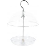 Esschert Design Krmítko Window závěsné 16 cm průhledné – Zboží Dáma