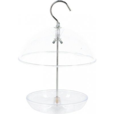 Esschert Design Krmítko Window závěsné 16 cm průhledné – Zboží Dáma