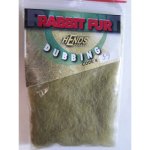 Hends HE RABBIT FUR DUBBING - OLIVOVĚ ZELENÁ – Hledejceny.cz