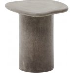 Kave Home Macarella 48 x 47 cm Šedý cementový zahradní stolek – Hledejceny.cz