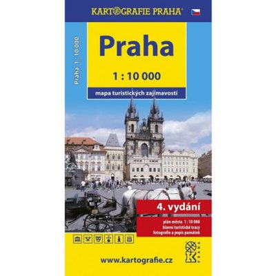 Praha mapa turistických zajímavostí – Hledejceny.cz