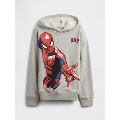 Gap & Marvel Spider-Man mikina šedá – Hledejceny.cz