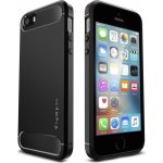 Pouzdro Spigen Rugged Armor, iPhone SE 2016/5s/5 černé – Hledejceny.cz