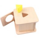 Montessori box na vkládání trojbokého hranolu